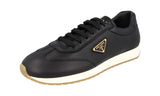 Prada Men's 2EG436 013 F0632 Deerskin Leather Sneaker