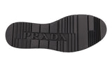 Prada Men's Black Leather Platform Plateau Derby Business Shoes 2EG441