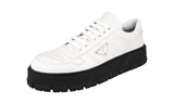 Prada Men's 2EG452 3LEM F0964 Leather Sneaker