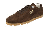 Prada Men's 2EG459 Z5O F0003 Leather Sneaker