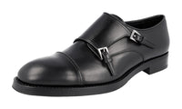 Prada Men's 2OA017 3F33 F0002 welt-sewn Leather Business Shoes