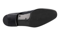 Prada Men's Black Saffiano Leather Monk Business Shoes 2OB026