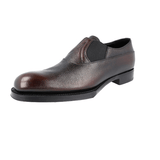 Prada Men's Brown welt-sewn Leather Business Shoes 2OG018