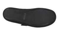 Prada Men's Black Leather Rubberized Sneaker 2OG042