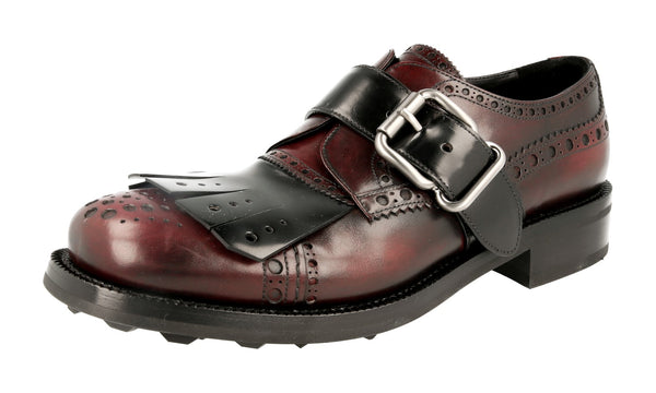 Prada Men's 2OG057 3H9E F0B15 welt-sewn Leather Business Shoes