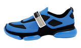 Prada Men's Blue Knit Cloudbust Slip-on Sneaker 2OG064