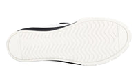Prada Men's White Leather Casetta Wheel Sneaker 2OG068