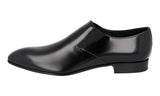 Prada Men's Black Brushed Spazzolato Leather Business Shoes 2OG075