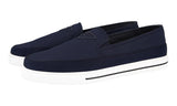 Prada Men's Blue Re-nylon St Tropez Slip-on Sneaker 2S2964