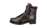 Prada Men's Brown welt-sewn Leather Half-Boot 2T1882