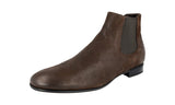Prada Men's 2T2723 FIA F0192 Leather Half-Boot
