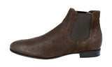 Prada Men's Brown Leather Half-Boot 2T2723