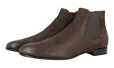 Prada Men's Brown Leather Half-Boot 2T2723