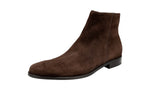 Prada Men's 2TA068 008 F0562 Leather Half-Boot
