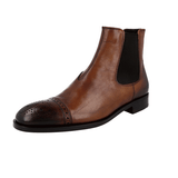 Prada Men's Brown Leather Half-Boot 2TB021