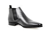 Prada Men's Black Saffiano Leather Half-Boot 2TB023