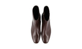 Prada Men's Brown Saffiano Leather Half-Boot 2TB053