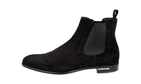 Prada Men's Black Leather Half-Boot 2TC028