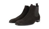 Prada Men's Brown Leather Half-Boot 2TC028