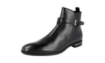 Prada Men's 2TC029 070 F0002 Leather Half-Boot