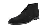 Prada Men's 2TC049 4G5 F0312 welt-sewn Leather Half-Boot
