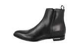 Prada Men's Black Leather Half-Boot 2TC055