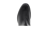 Prada Men's Black welt-sewn Leather Chelsea Half-Boot 2TC056