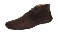 Prada Men's 2TD001 103 F0003 welt-sewn Leather Lace-up Shoes
