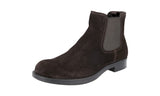 Prada Men's 2TE082 054 F0192 welt-sewn Leather Half-Boot