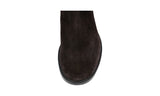 Prada Men's Brown welt-sewn Leather Half-Boot 2TE082