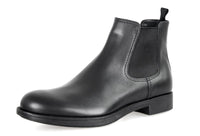 Prada Men's Black welt-sewn Leather Half-Boot 2TE082