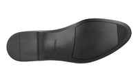 Prada Men's Black Brushed Spazzolato Leather Half-Boot 2TE092
