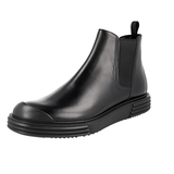 Prada Men's Black Leather Stratus Half-Boot 2TE128