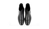 Prada Men's Black welt-sewn Leather Half-Boot 2TE130