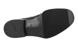 Prada Men's Black welt-sewn Leather Half-Boot 2TE131