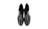 Prada Men's Black welt-sewn Leather Half-Boot 2TE131