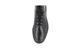 Prada Men's Black Leather Half-Boot 2TE137