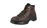 Prada Men's 2TE145 999 F0192 Leather Half-Boot