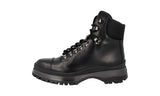 Prada Men's Black Leather Brixxen Half-Boot 2TE146