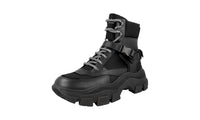 Prada Men's 2TE153 999 F0002 Leather Boots