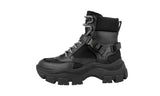 Prada Men's Black Leather Boots 2TE153