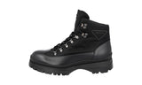 Prada Men's Black Leather Brixxen Half-Boot 2TE172