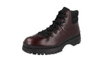 Prada Men's 2TE179 3LFR F0003 Leather Half-Boot