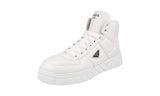 Prada Men's 2TE193 2DL8 F0009 Leather High-Top Sneaker