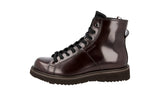 Prada Men's Brown welt-sewn Leather Half-Boot 2TG004