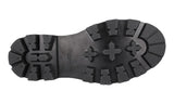 Prada Men's Black welt-sewn Leather Half-Boot 2TG150