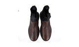 Prada Men's Brown welt-sewn Leather Half-Boot 2TG150