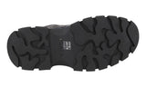 Prada Men's Grey Heavy-Duty Rubber Sole Camouflage High-Top Sneaker 2TG155