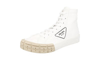 Prada Men's 2TG158 GUD F074A Textile High-Top Sneaker