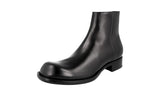 Prada Men's 2TG163 3LCA F0002 welt-sewn Leather Half-Boot